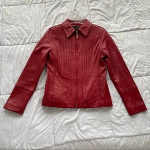Red Leather Jacket